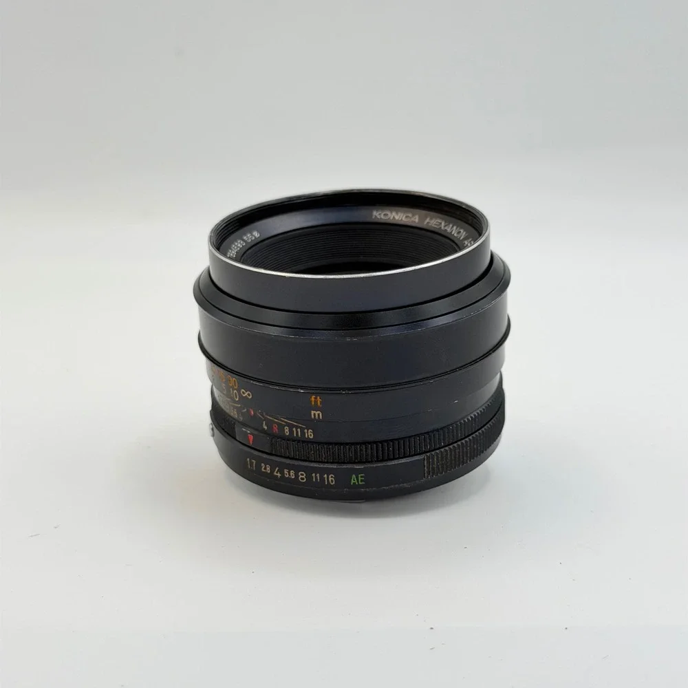 Konica Hexanon AR 50mm f1.7 Vintage Prime Lens for AR Mount - As Is Fungus